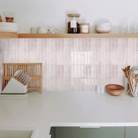 10pcs Self-adhesive Splashproof Wall Tiles, 12x12 Inch Self-adhesive Floor Stickers, Suitable for Kitchen and Bathroom Walls, Easy DIY Home Decoration