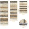 Three-piece kitchen rug set, non-slip and washable, abstract pattern kitchen hallway rug, soft and comfortable, suitable for sinks, floors, entrances
